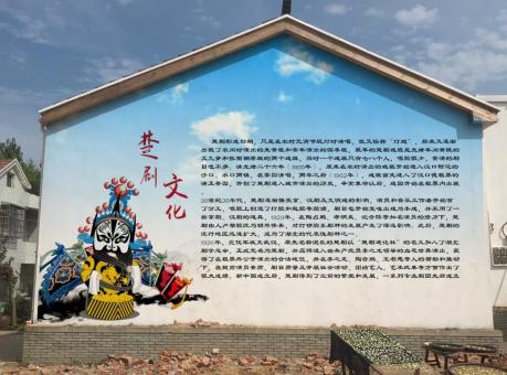 莲花如何进行墙体彩绘制作