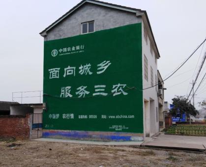 莲花为什么制作墙体广告