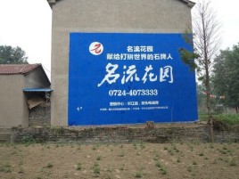 莲花农村墙体广告的长尾效应