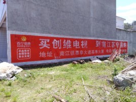 莲花墙体广告公司全面解决农村墙体广告痛点