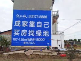 莲花墙体广告位置选择重要性