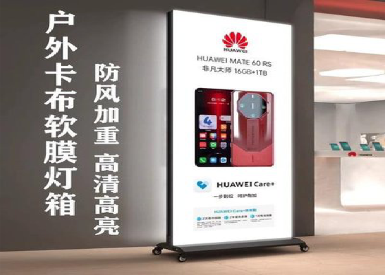 莲花户外防水灯箱的应用特点及适用范围。