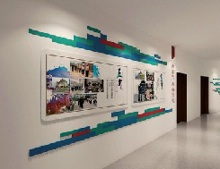 莲花企业文化墙用什么材料好？